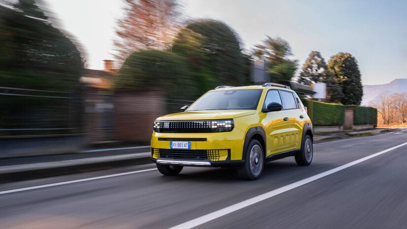 Fiat Grande Panda é o nome europeu da nova marca global da empresa. Foto: Divulgação/Stellantis