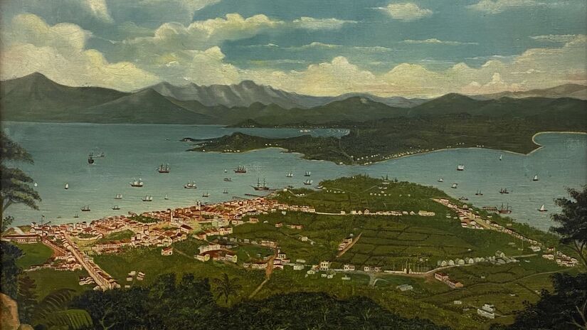 A história de Florianópolis começa no século XVI, quando os primeiros europeus chegaram à região. 
Inicialmente habitada por povos indígenas, a ilha foi colonizada pelos portugueses, que fundaram a vila de Nossa Senhora do Desterro em 1673. Foto: Wikimedia Commons