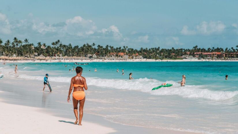 Punta Cana, na República Dominicana, é um destino famoso entre os brasileiros (Foto: Leonardo Rossatti/Pexels)