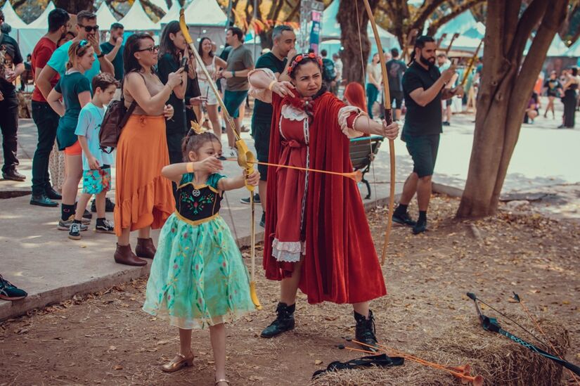  Medieval Experience Brasil oferecerá atividades exclusivas para público infantil/Desirée Baptista/Divulgação