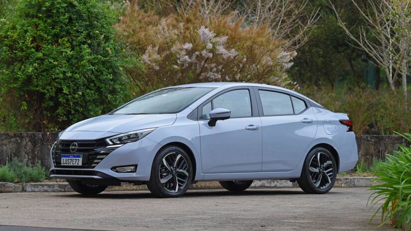 Nissan Versa vem exportado do México, mas mantém a qualidade da produção nacional. Foto: Divulgação/Nissan