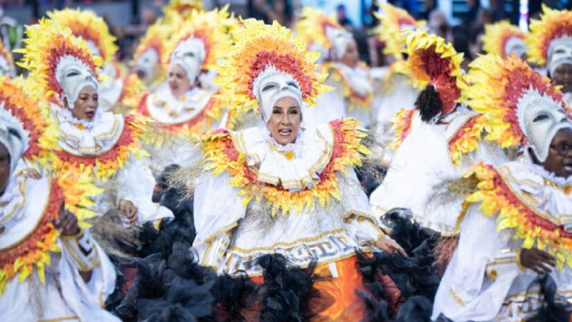 Desfile da Escola de Samba Vai-Vai realizado no Sambódromo do Anhembi em 2025.
Divulgação/Rebeca Schumacker