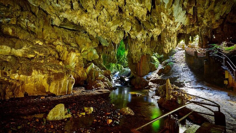 Caverna do Diabo, em Eldorado. Divulgação. 