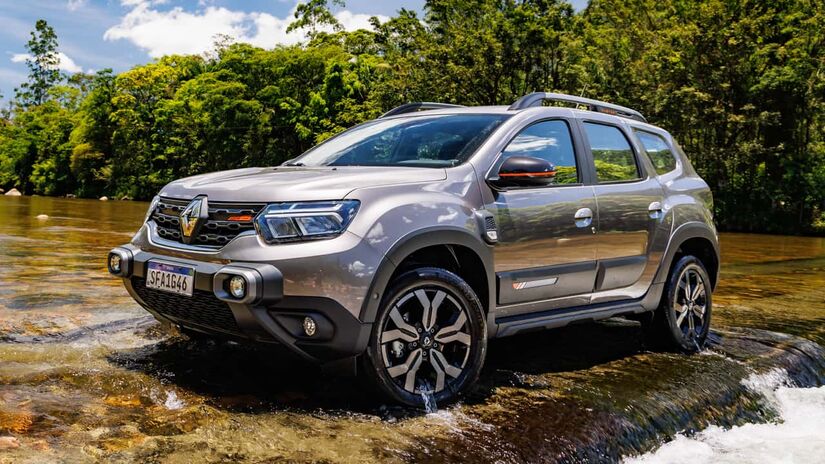 9&ordm; lugar: Renault Duster / 235 ocorrências em 2024. Foto: Divulgação