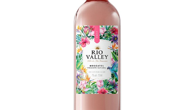 Vinhos rosé são perfeitos para dias quentes. Imagem: Divulgação Rio Valley