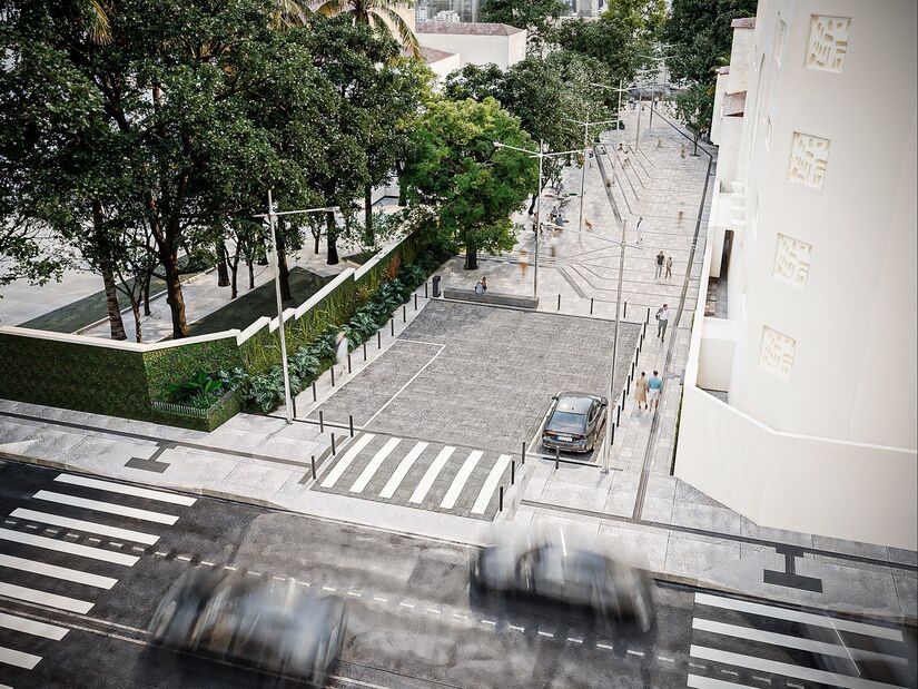 Projeto do futuro Boulevard da Alameda dos Guaiós/Divulgação