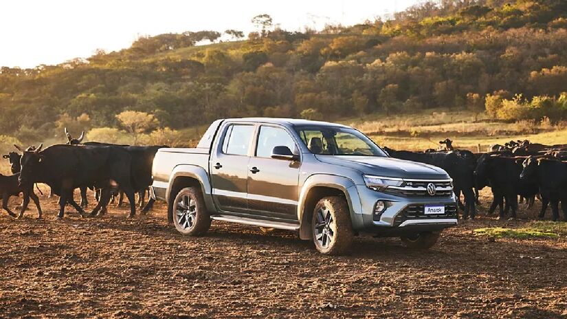 A Amarok tem um design imponente, mas muitos reclamam de seu motor