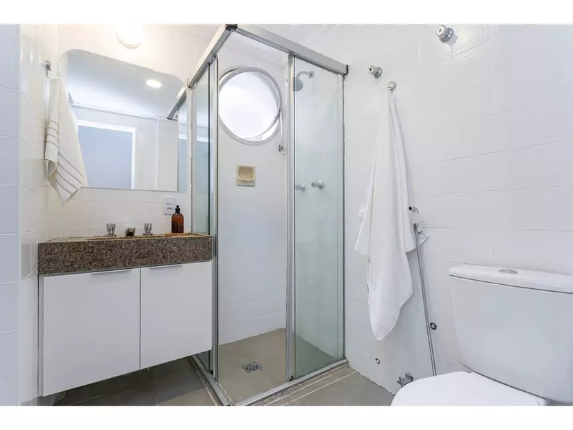 Apartamento está localizado no 2° andar. Foto: Divulgação