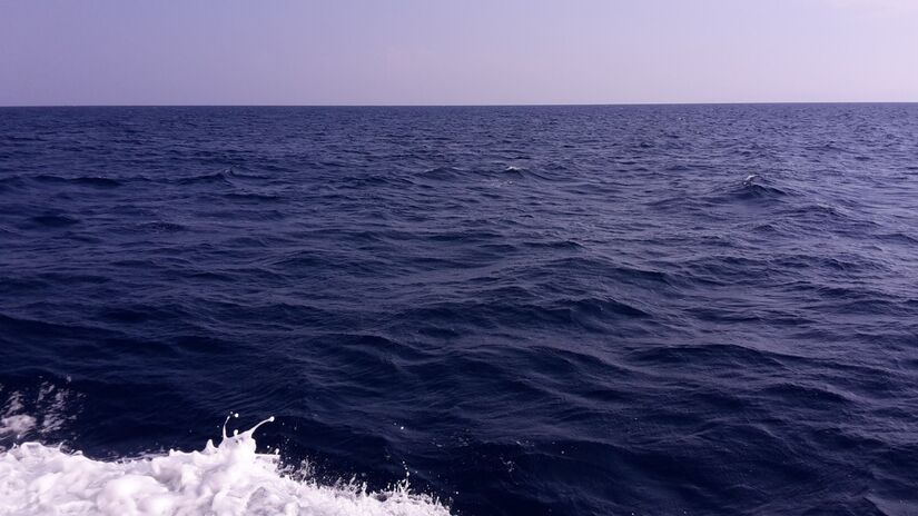 Com o CO2, oceanos ficam mais ácidos. Imagem: PxHere