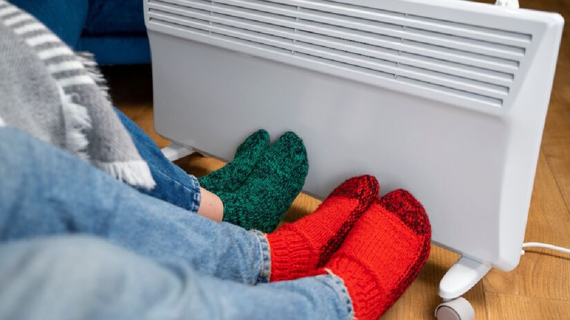 Equipamentos aquecedores para o inverno gastam muita energia e podem sobrecarregar a energia (Fotos: Freepik)