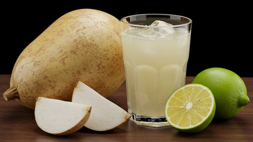 A água de jicama é uma ótima forma de hidratação (Foto: gerada por IA)