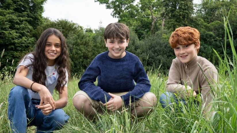 Dominic McLaughlin, Arabella Stanton e Alastair Stout interpretarão Harry, Hermione e Ron, respectivamente

/Foto: Divulgação