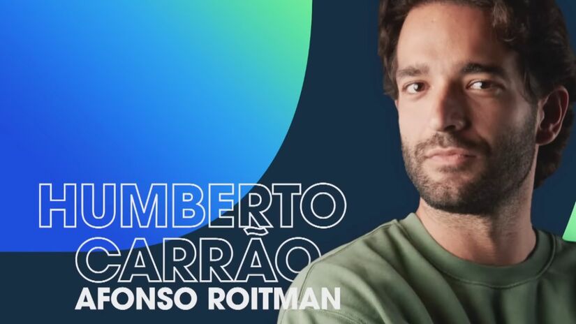 Humberto Carrão: R$ 500 mil pela obra (Fotos: Reprodução/YouTube/@TVGlobo)