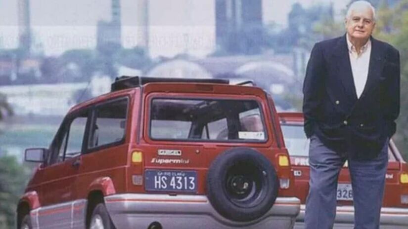 rojeto inovador da Gurgel, o Itaipu foi um carro 100% brasileiro e criado por João Gurgel. Foto: Divulgação