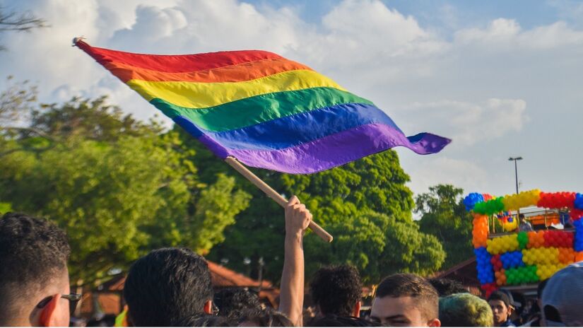 LGBTs tomam as ruas por respeito e garantia de direitos  Imagem: Philippe Gomes/Secom GEA