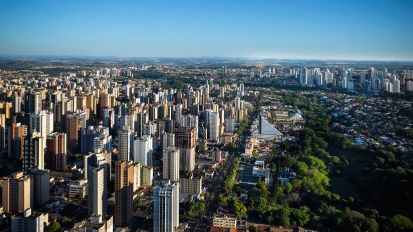 Londrina tem conseguido manter um ritmo constante de crescimento urbano sem abrir mão da sustentabilidade. Foto: Wilson Vieira/Gov.br