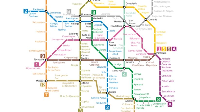 Em oitavo lugar do ranking, chega a cidade do México com 225 km de extensão.