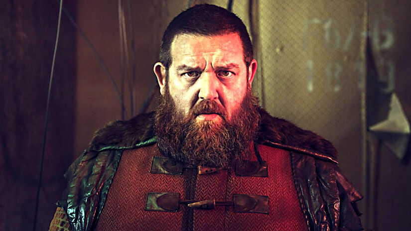 Nick Frost interpretará Rúbeo Hagrid.

/Foto: Divulgação/AMC