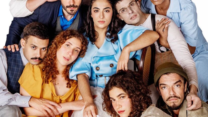 'Alice no País das Maravilhas', clássico da literatura inglesa escrito por Lewis Carroll, ganhou uma nova ambientação no musical 'Alice by Heart': um bunker durante uma guerra. Foto: Priscila Prade