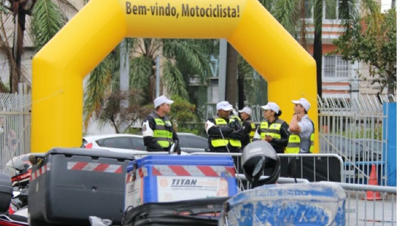 Motociclistas serão convidados para uma palestra com foco na segurança viária.