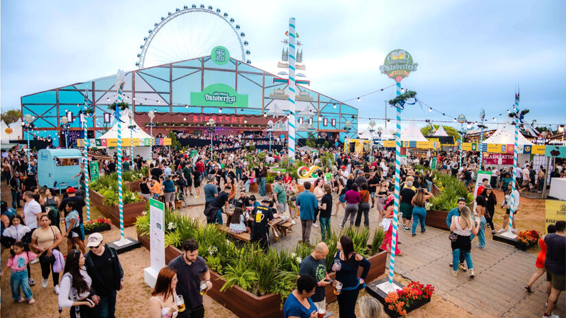 Oktoberfest, tradicional celebração alemã, chegará à sua oitava edição em São Paulo.