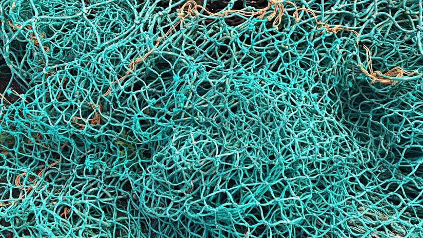 Redes de pesca poluem o oceano. Imagem: PxHere