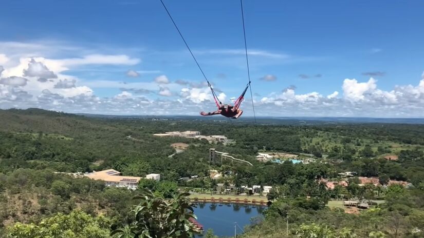 Também é possível praticar ecoturismo em Caldas Novas