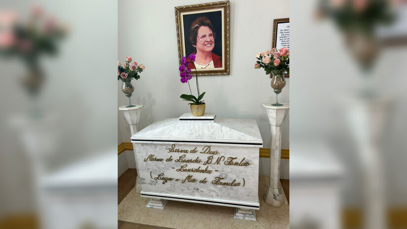 Ela está sepultada na Paróquia Santuário de São Roque, em São José do Rio Pardo./Thiago de Souza/O Que Te Assombra