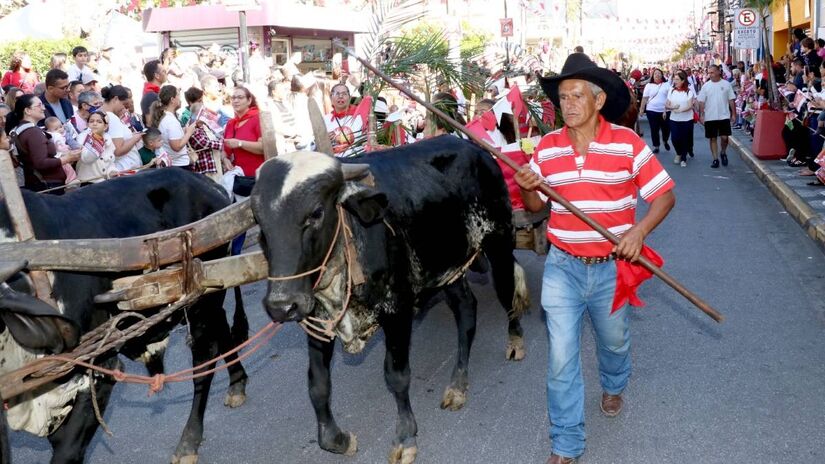 O trajeto médio de carro para quem sai de São Paulo até o local do evento é de cerca de 45 minutos, para a distância média de 48 km.
Divulgação/Festa do Divino