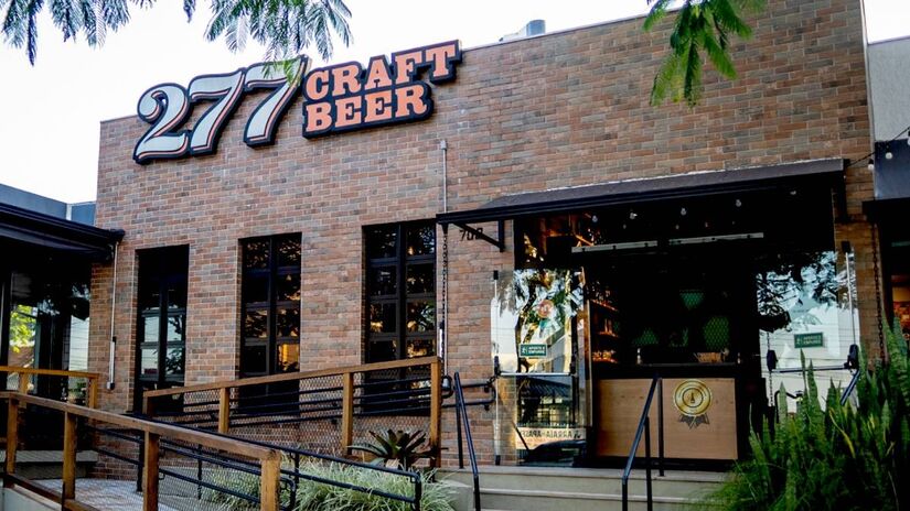 A 277 Craft Beer, de Foz do Iguaçu, no Paraná, recebeu dois prêmios.
Divulgação Craft Beer