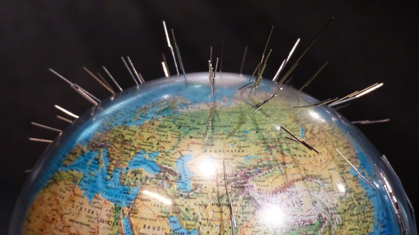 Polos da Terra funcionam como polos de um ímã. Imagem: PxHere
