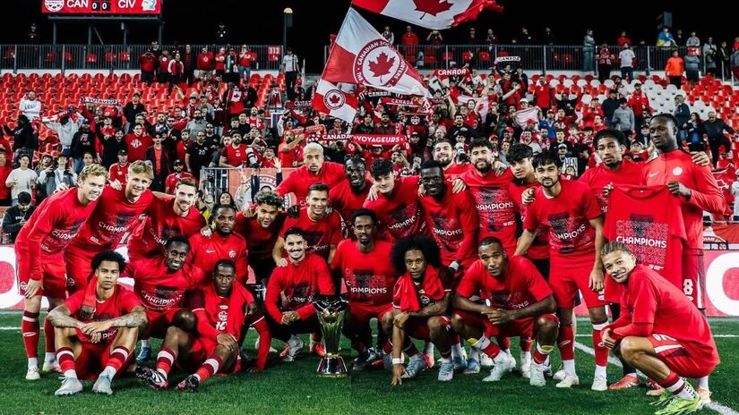 Canadá é um dos países sede e está classificado para a Copa do Mundo de 2026.

/Foto: Reprodução/Instagram