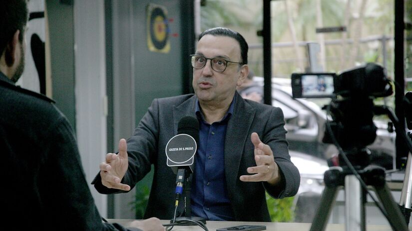 Felicio Ramuth, vice-governador de SP, durante entrevista à Gazeta/Thiago Neme/Gazeta de S. Paulo