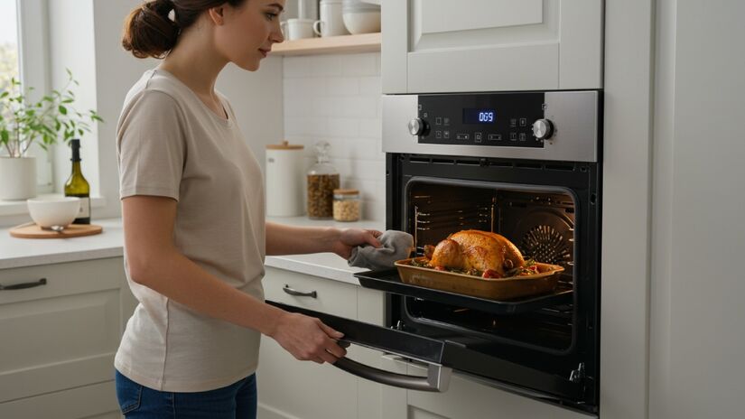 Com funções combinadas de micro-ondas, forno elétrico e grill, o forno multifuncional promete praticidade e economia de espaço  desbancando a popular airfryer. Fotos: ilustração feita por IA