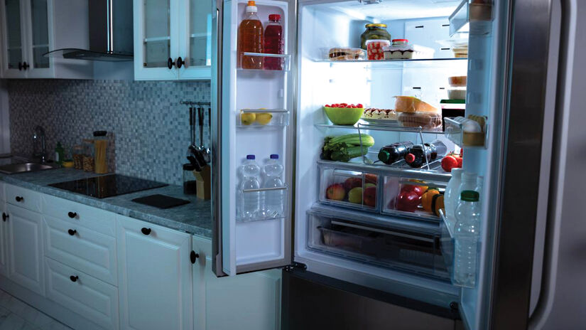 4. Geladeira com freezer - Para a geladeira pode ir de 40 até 57 kWh e para o freezer varia de 48 até 54 kWh - (Andrey Popov/depositphotos)