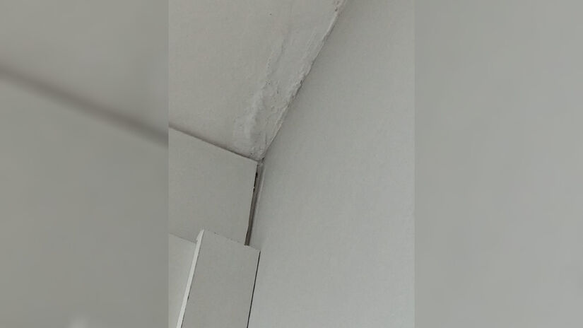 Moradores relatam casos de infiltração no Residencial Renato Paquet, em Cidade São Mateus, na zona leste da capital paulista.