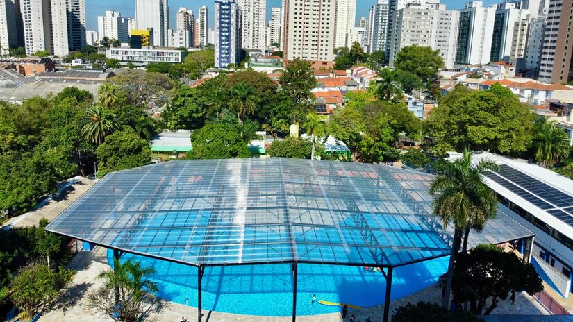 Centro Esportivo Ipiranga foi entregue remodelado/Sergio Barzaghi/Secom