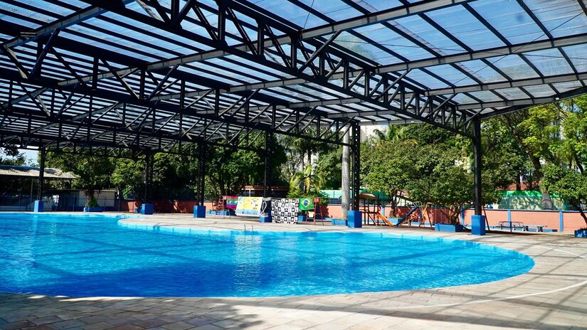Centro Esportivo Ipiranga foi entregue remodelado/Sergio Barzaghi/Secom
