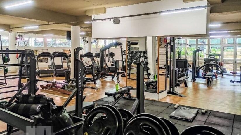 Moradores podem praticar exercícios físicos na academia.

/Foto: Divulgação