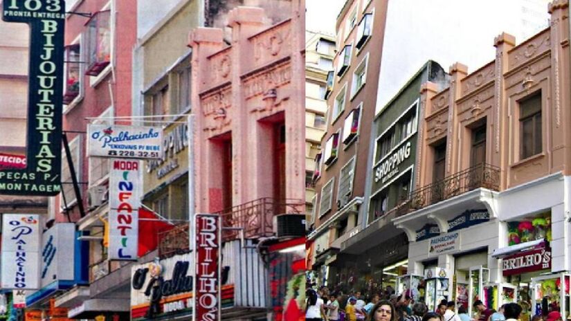 Rua de comércio em dia de semana | Divulgação/PMSP