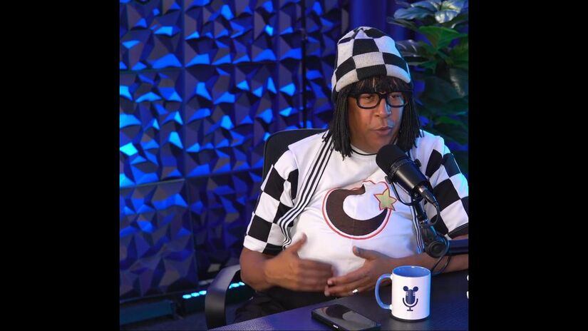 O comediante Edilson Oliveira, mais conhecido como Chiquinho, deu vida ao Melocoton - Foto reprodução YouTube

