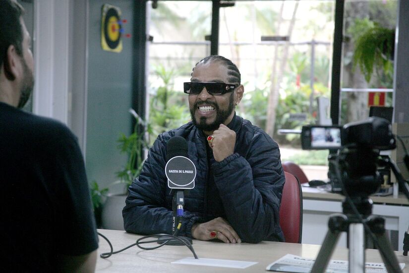 Lenda do hip hop nacional, Thaíde também é comunicador em outros meios, como a TV/Thiago Neme/Gazeta de S. Paulo