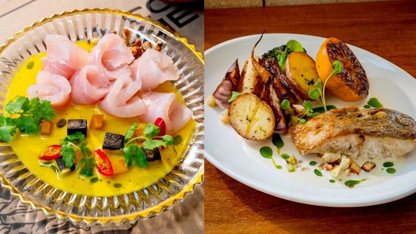 Pratos oferecidos pelo chef peruano Renatto Carrera/Divulgação