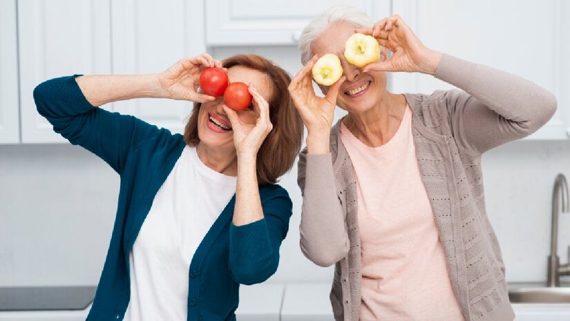 Alimentação equilibrada é a chave para uma velhice mais saudável e ativa