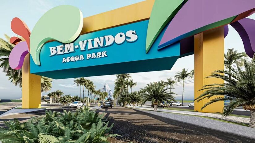 Com investimento de R$ 170 milhões, o Acqua Thermas Park ficará em Sorocaba, a cerca de 90 quilômetros da capital paulista. /Divulgação