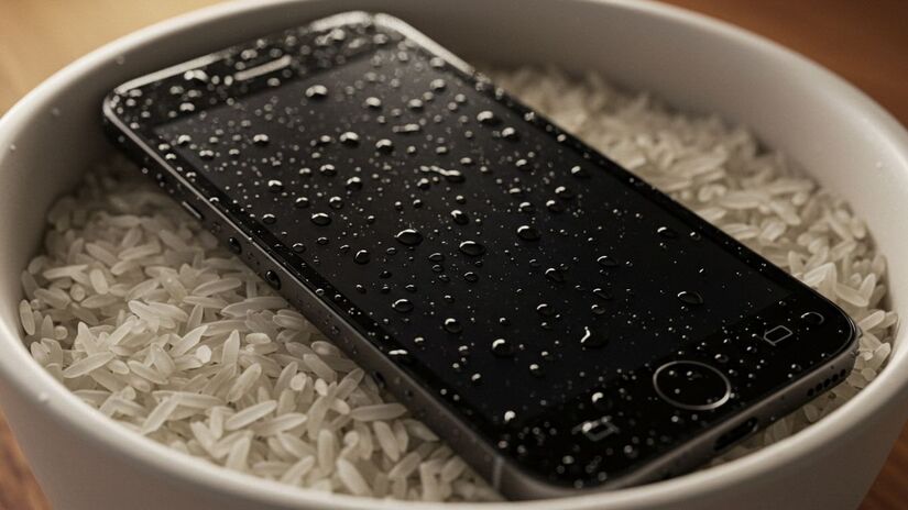 O celular no arroz vem se mostrando pouco eficaz 
