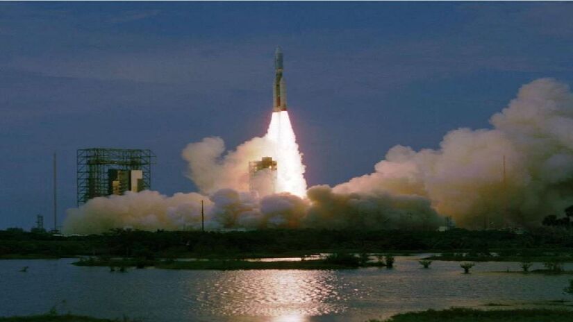 A missão Viking foi lançada em 1975 com foguetes Titã III. Imagem: Creative Commons