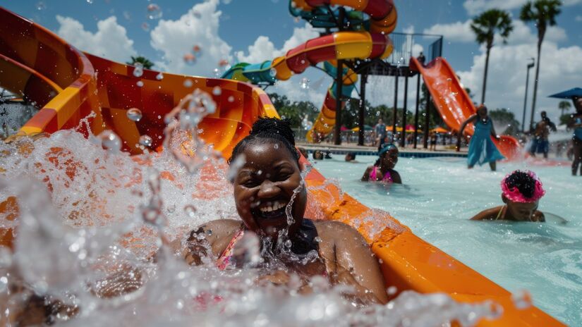 Hot Park, parque aquático com toboáguas, piscinas quentes e áreas infantis