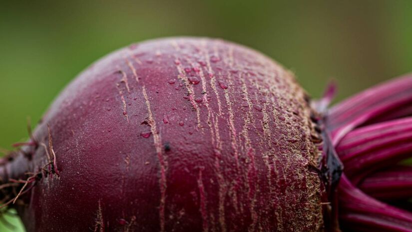 A beterraba é rica em vitamina B9 e quase não tem calorias