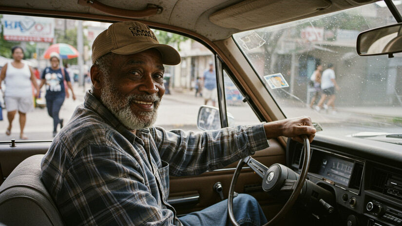 Após os 70 anos, a CNH fica valida por apenas 3 anos - Imagem gerada por IA